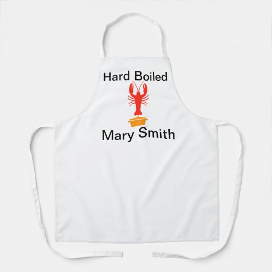 hard gekookt schort (Voorkant)