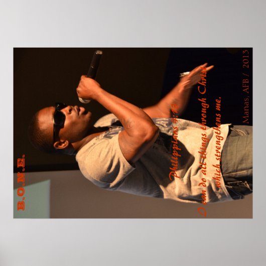 HARD GRIND Poster Bone (Devant)