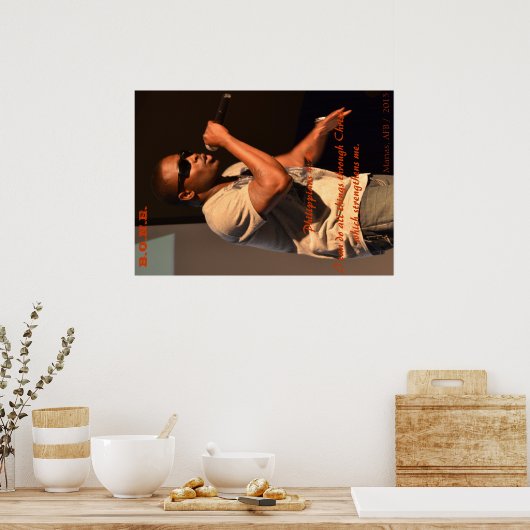 HARD GRIND Poster Bone (Cuisine)