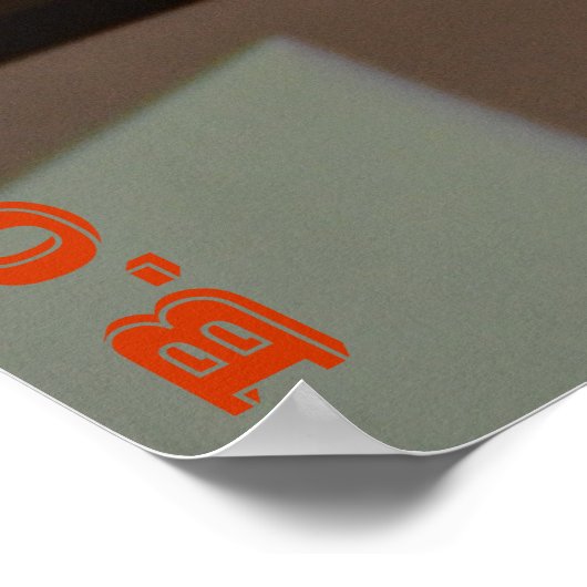 HARD GRIND Poster Bone (Coin)