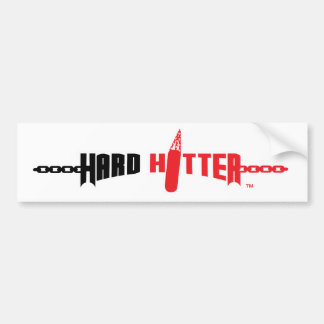 Hard Hitter Logo Bumpersticker