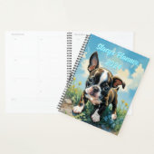 Hard Hoesje Boston Terrier 2024 Planner (Display)