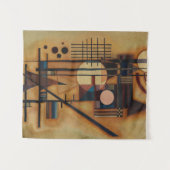 Hard in soft, 1927 by Wassily Kandinsky Wandkleed (Voorkant (horizontaal))