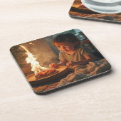 Hard kunststof onderzetter met Thanksgiving achter (Linkerzijde)