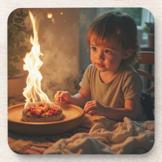 Hard kunststof onderzetter met Thanksgiving achter