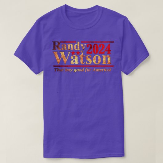Hard Light  Randy Watson 2024 That Boy Good T-shirt (Design voorkant)