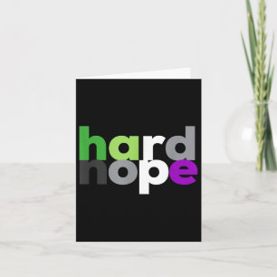 Hard Nee Aroace Pride Lgbtq, Lgbt Aro Ace Aromanti Kaart