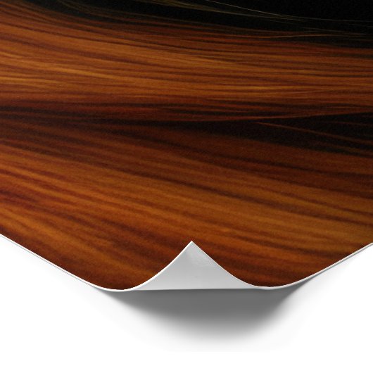 Hard Pastel Tekening Leeuw Poster (Hoek)