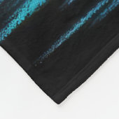 Hard pastel tekening zeilboot fleece deken (Hoek)