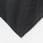 Hard Pastel Zebra op zwart Fleece Deken (Hoek)