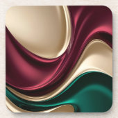 Hard plastic coaster in stylish graphic bier onderzetter (Voorkant)