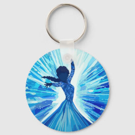 Hard plastic coaster sleutelhanger