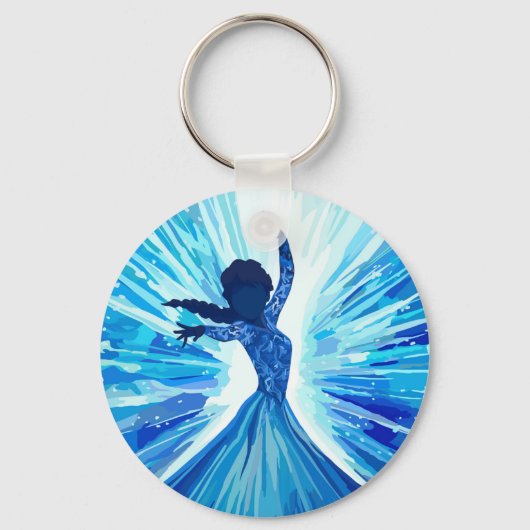 Hard plastic coaster sleutelhanger (Voorkant)