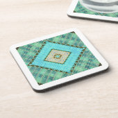 Hard Plastic onderzetters - set van 6 door Jo Afbe (Linkerzijde)