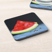 Hard Plastic Onderzetters Watermeloen (Linkerzijde)