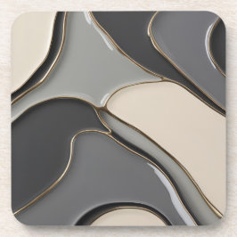 Hard plastisch onderzetter in stijlvolle vormgevin