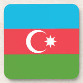 Hard plastisch onderzetter met Azerbeidzjan (Voorkant)