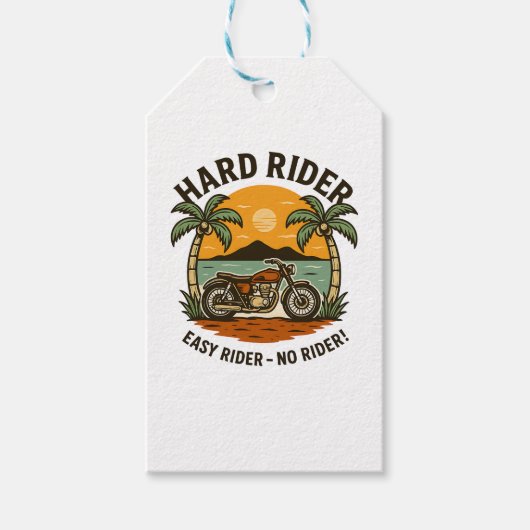 Hard Rider Summer Cadeaulabel (Voorkant)