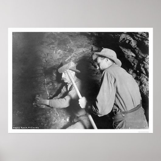 Hard Rock Miners Alaska 1916 Poster (Voorkant)