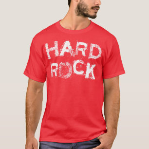 Hard rock muziek t-shirt