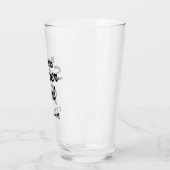 Hard seltzer meisje aangepaste vrijgezellenfeest g glas (Links)