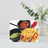 Hard Shell Taco's Briefkaart (Staand voorkant)