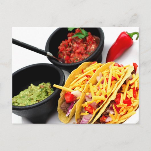 Hard Shell Taco's Briefkaart (Voorkant)