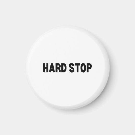 Hard Stop | Industriële magneet (Voorkant)