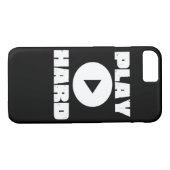 Hard Tri-Blend afspelen Case-Mate iPhone Case (Achterkant (Horizontaal))
