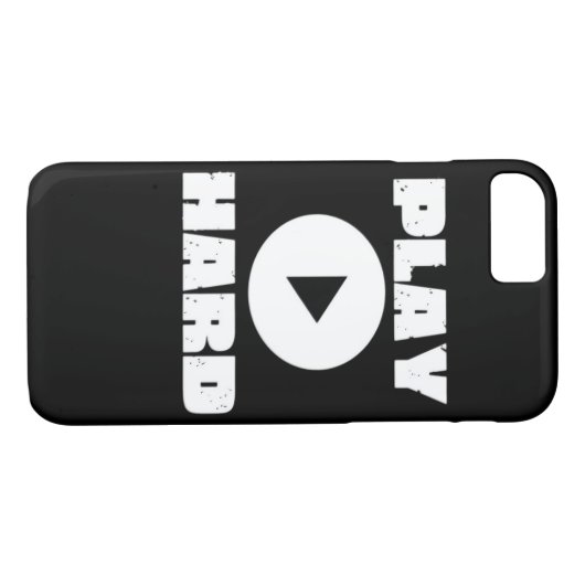 Hard Tri-Blend afspelen Case-Mate iPhone Case (Achterkant (Horizontaal))