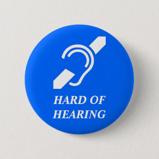 Hard van Hoorzitting Ronde Button 5,7 Cm