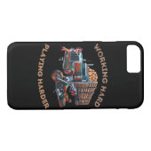 Hard werken Big Rig - Speel zo hard Case-Mate iPhone Case (Achterkant (Horizontaal))