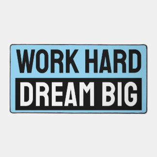 Hard werken Dream Big Blue Bureaumat
