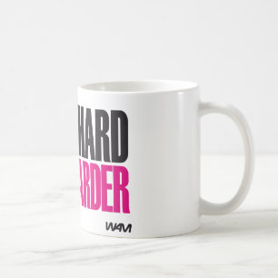 hard werken harder koffiemok