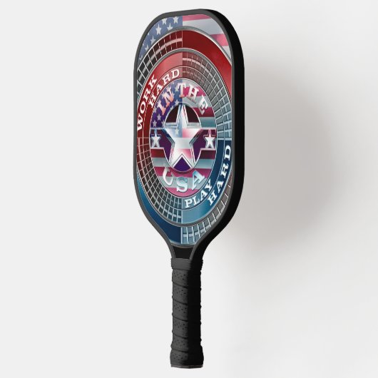 hard werken in de USA Pickleball Paddle (Links)