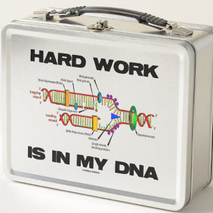 hard werken in mijn DNA-Humor voor moleculaire bio