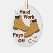 hard werken keramisch ornament (Rechts)