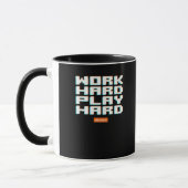 Hard werken Play Hard Classic Luiaard Mok (Links)
