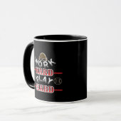 Hard werken Play Hard Classic Mok (Voorkant links)