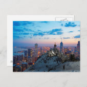 Hard werken Post Kaart voor succes (Voorkant / Achterkant)