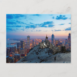 Hard werken Post Kaart voor succes