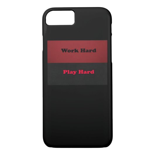 Hard werken Speel zo hard Grappig Viral Case-Mate iPhone Case (Achterkant)