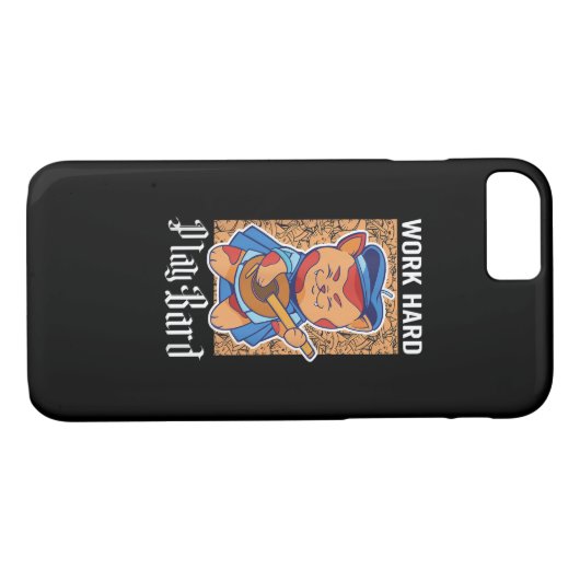 Hard werken Speelbord Case-Mate iPhone Case (Achterkant (Horizontaal))