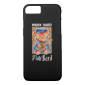 Hard werken Speelbord Case-Mate iPhone Case (Achterkant)