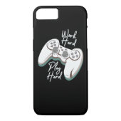 Hard werken Spelen Hard Essentieel Grappig Case-Mate iPhone Case (Achterkant)