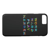 Hard werken Spelen zo hard Klassiek Case-Mate iPhone Case (Achterkant (Horizontaal))