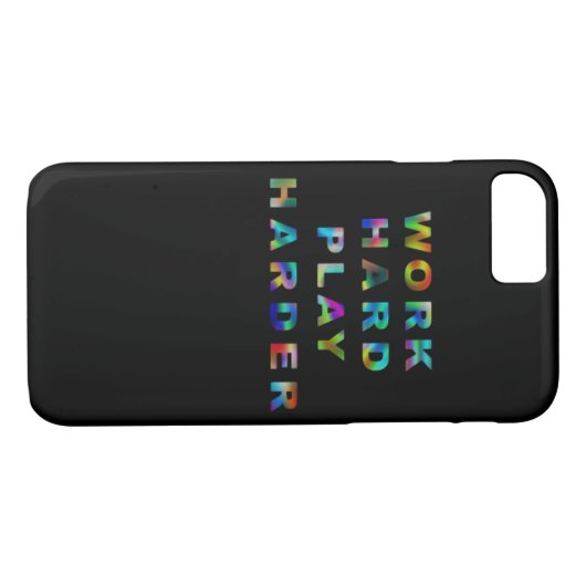 Hard werken Spelen zo hard Klassiek Case-Mate iPhone Case (Achterkant (Horizontaal))