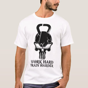 Hard werken Train Harder Gym T-shirt
