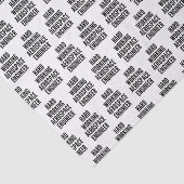 Hard Working Aerospace Engineer Tissuepapier (Detail)