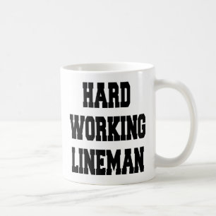 Hard Working Lineman Koffiemok